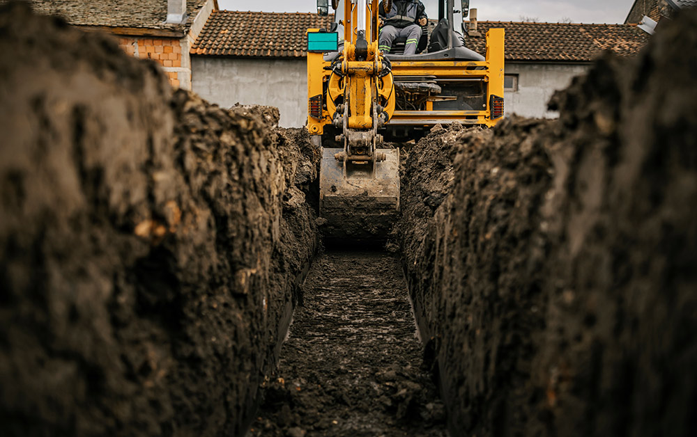 backhoe excavation Marshfield, VT, Berlin, VT and Williston VT